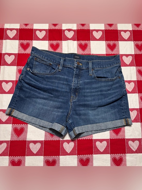J. Crew Pants - J. Crew Rolled Hem Jean Shorts